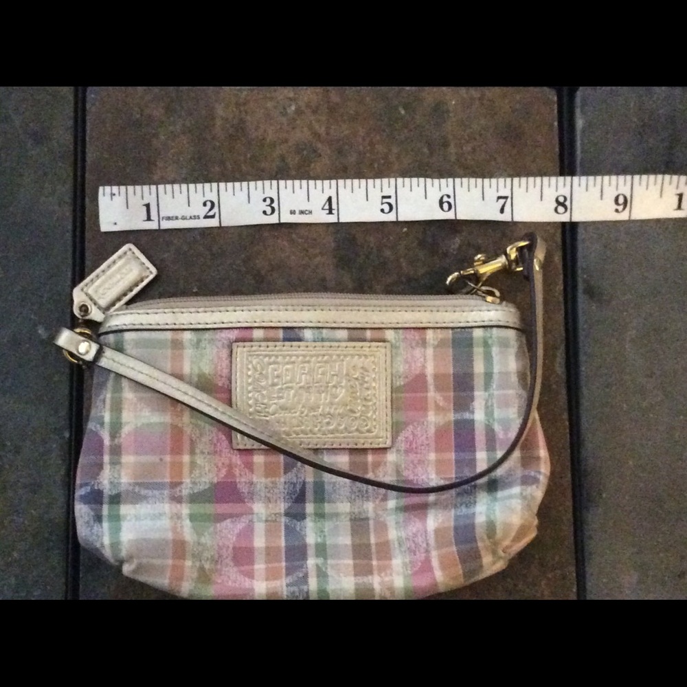 COPY - Coach pastel colored wristlet - Picture 3 of 4